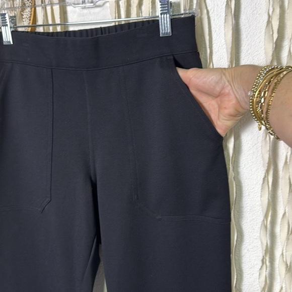 SPANX Black Perf Jogger Pants Pull On Casual Jogger Size M - Picture 14 of 16